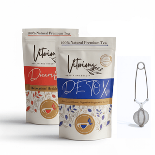 Balance Duo Tea Bundle – Detox & DreamBlend Herbal Teas | Vitorious - Vitorious