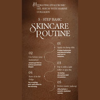Hydrating Hyaluronic Gel Serum with Marine Collagen - Vitorious