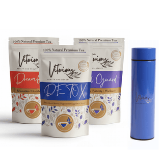 Wellness Starter Kit (Detox + VitalGuard + DreamBlend + Bottle) - Vitorious