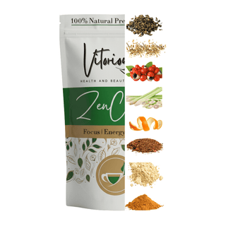 ZenCharge Energy Tea | Natural Focus, Balance & Productivity by Vitorious - Vitorious