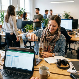 How to Make Loose-Leaf Tea at Work Without the Mess - Vitorious