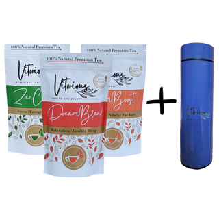 Active Lifestyle Kit (SlimBoost + DreamBlend + ZenCharge + Bottle)