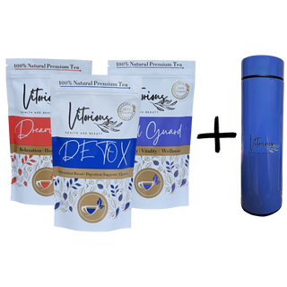 Wellness Starter Kit (Detox + VitalGuard + DreamBlend + Bottle)