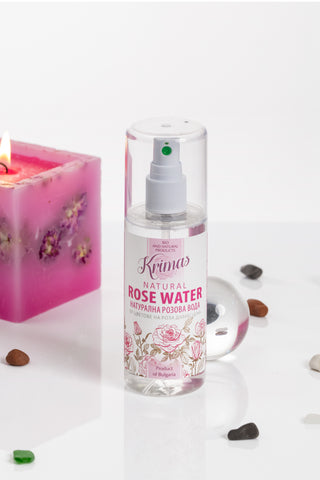 NATURAL ROSE WATER FOR FACE & BODY