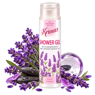 Natural Lavender Shower Gel – Gentle Cleanse & Calm