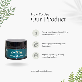 Codbio 24H Intensive Hydration & Lifting Cream with Snail Extract