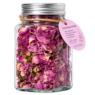 Hand-picked Damask Rose Blossoms – Pure & Aromatic - Vitorious