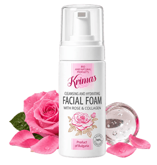 Marine Collagen Facial Cleanser – Damask Rose & Gentle Hydration - Vitorious