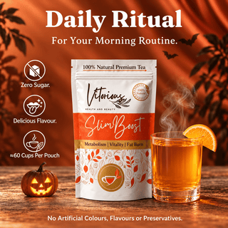 SlimBoost — Metabolism Tea | 21-Day Blend, 150g - Vitorious
