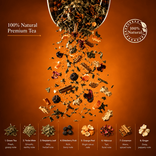 SlimBoost — Metabolism Tea | 21-Day Blend, 150g - Vitorious