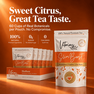 SlimBoost — Metabolism Tea | 21-Day Blend, 150g - Vitorious